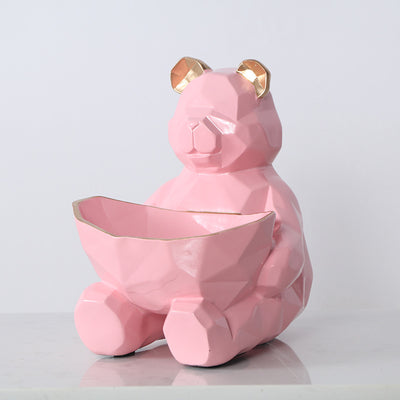 Adornos Organizadores Geométricos con Forma de Oso - Image 4