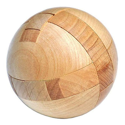 Bola Mágica de Madera - Juego de Rompecabezas para Entrenar el Cerebro