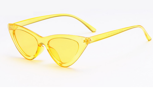 Gafas de Sol Estilo Ojo de Gato Triangular - Diseño Europeo para Parejas - Image 19