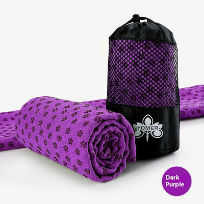 Toalla Antideslizante Absorbente de Yoga con Partículas de Agarre - Image 14
