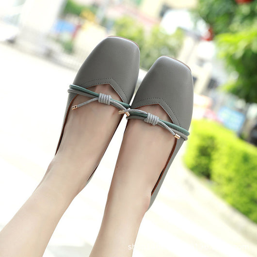 Zapatos de Punta Cuadrada con Suela Flexible - Image 3