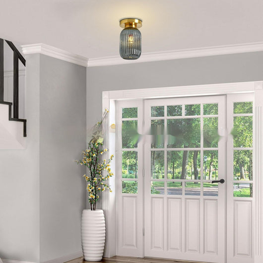 Lámpara de Pasillo de Cristal Moderno Minimalista - Image 8