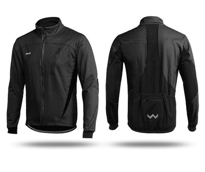 Chaqueta de Ciclismo Arsuxeo con Forro Polar para Deportes al Aire Libre - Image 2