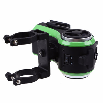 Luz LED Bluetooth para Bicicleta 5 en 1 con Altavoz, Cargador Portátil y Soporte para Teléfono - Image 8
