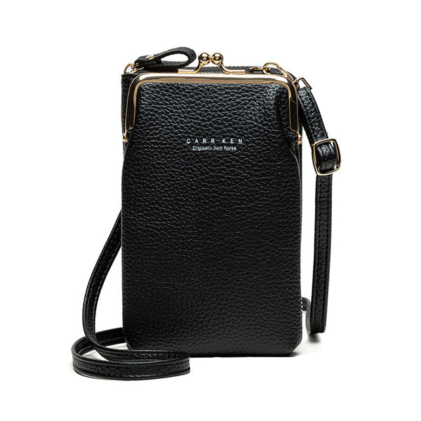 Bolso Bandolera con Patrón Lychee y Diseño Diagonal - Image 11