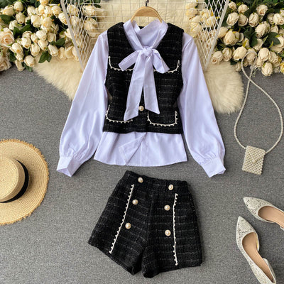Chaleco Blazer Retro para Mujer - Traje Elegante de Temperamento - Image 10