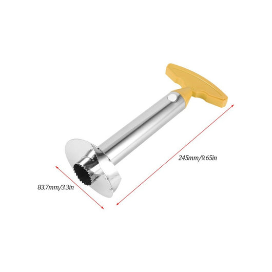 Pelador de Piña Acero Inoxidable con Separador de Pulpa y Extractor de Corazón - Image 12