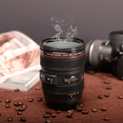 Taza Térmica Diseño Lente de Cámara - Regalo Publicitario Premium - Image 6