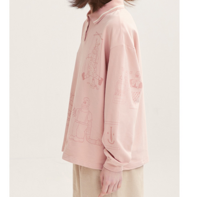 Suéter Cachemir Estilo Coreano Mujer - Algodón Suave Cuello Redondo - Image 4