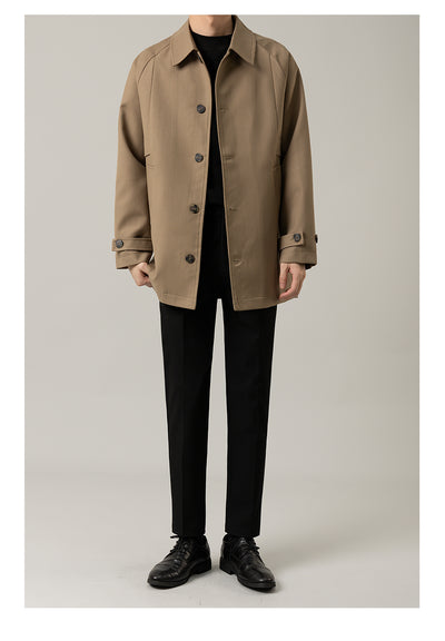 Chaqueta Suelta de Solapa para Hombre - Corte Medio - Image 13