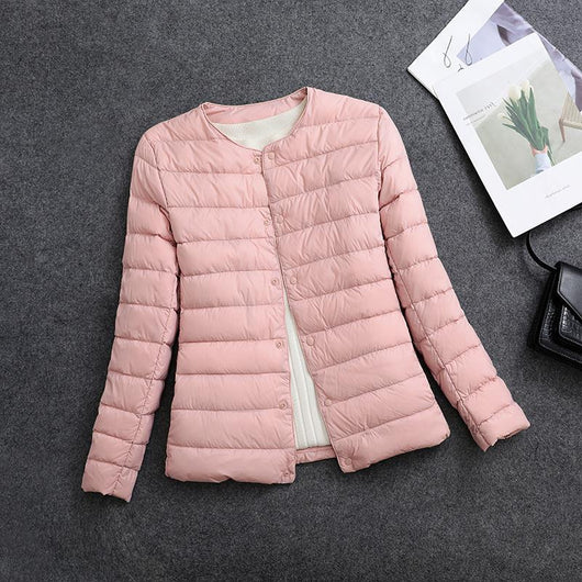 Chaqueta Térmica Ligera Cuello Redondo para Mujer - Image 11