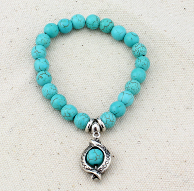 Pulsera Boho Vintage con Turquesas - Joyería de Moda - Image 7