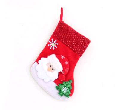 Set de Calcetines Navideños con Adornos Santa y Árbol - Bolsa de Regalo - Image 10