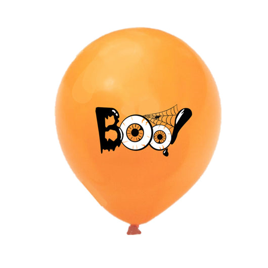Juego de 10 Globos de Látex con Diseños de Halloween - Image 5