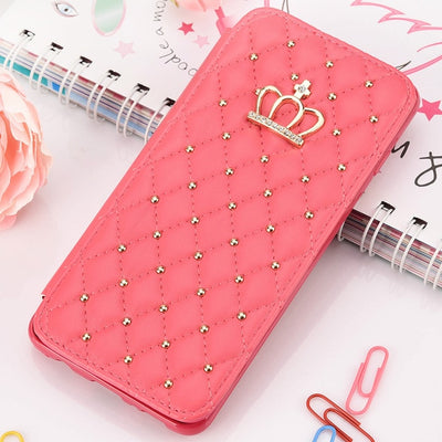 Funda de Cuero Crown Card para Samsung - Protección Premium con Cartera - Image 24