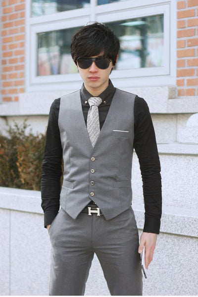 Chaleco Traje Slim Overol - Image 3