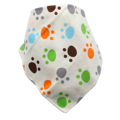 Baberos Impermeables Triangulares de Algodón con Diseños Infantiles - Image 27