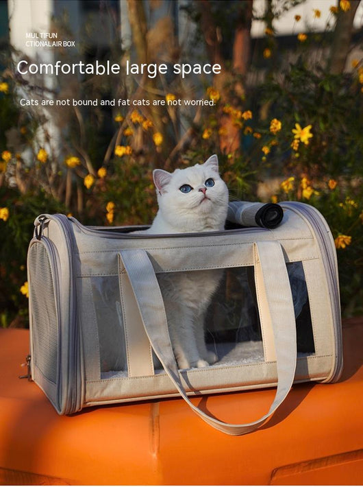 Bolsa Bandolera Práctica para Pasear con tu Gato - Image 19