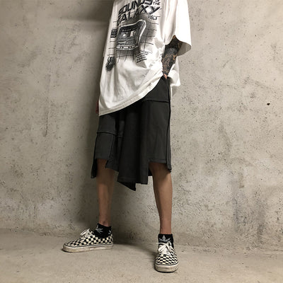 Pantalones Japoneses de Corte Irregular Cinco Puntos - Image 11