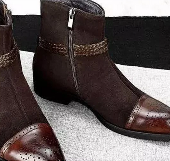 Botas Bajas con Cierre Lateral para Hombre y Mujer