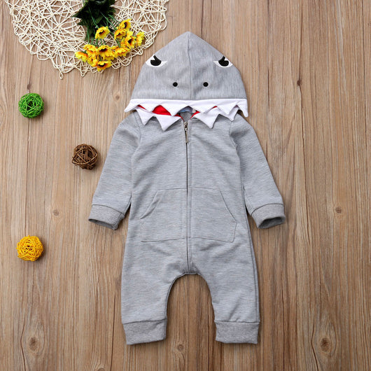 Bata con Capucha Tiburón Infantil - Image 4
