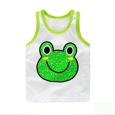Playera Infantil con Estampado de Dibujos Animados y Chaleco - Image 9