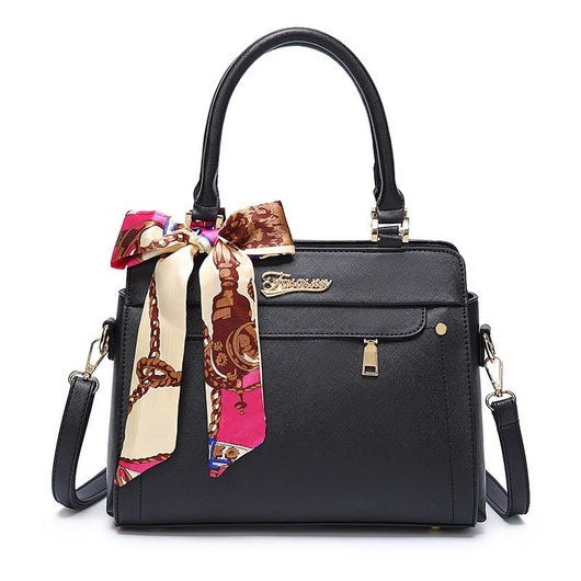 Bolsa Kelly Portátil con Patrón Cruzado para Mujer - Image 6