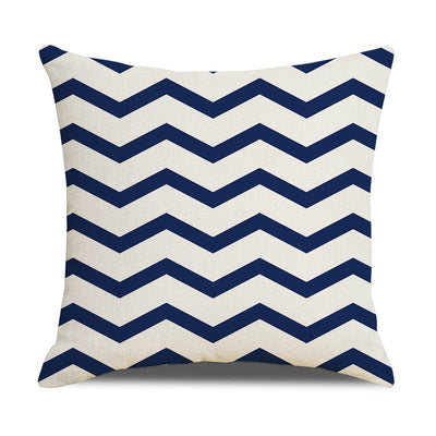 Funda de Almohada Lino Geometría Simple - Diseño Moderno para Sofá y Hogar - Image 47