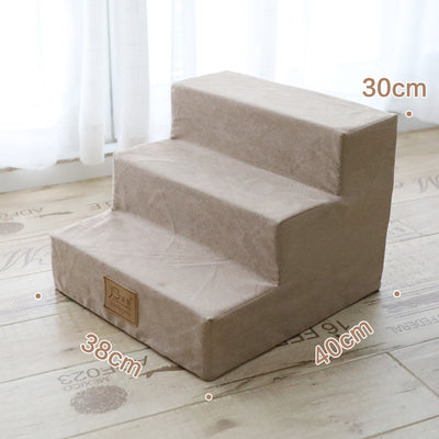 Escaleras para Perros con Peldaños de Espuma - Acceso Fácil a la Cama - Image 3