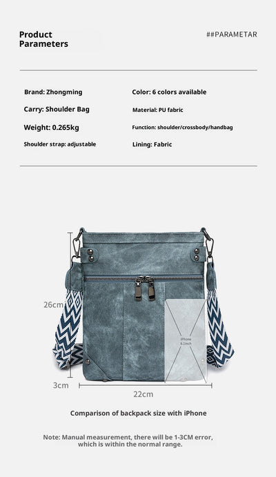Bolso Bandolera Mujer con Remaches - Diseño Moderno y Funcional - Image 25