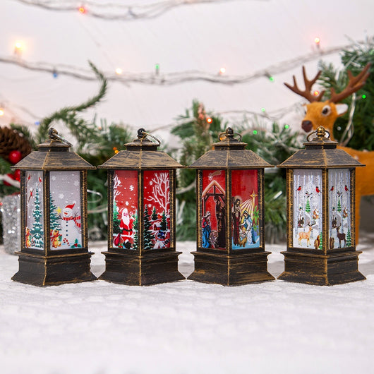 Lámpara Navideña LED Portátil Santa Claus - Luz Decorativa a Batería para Interior y Exterior - Image 23