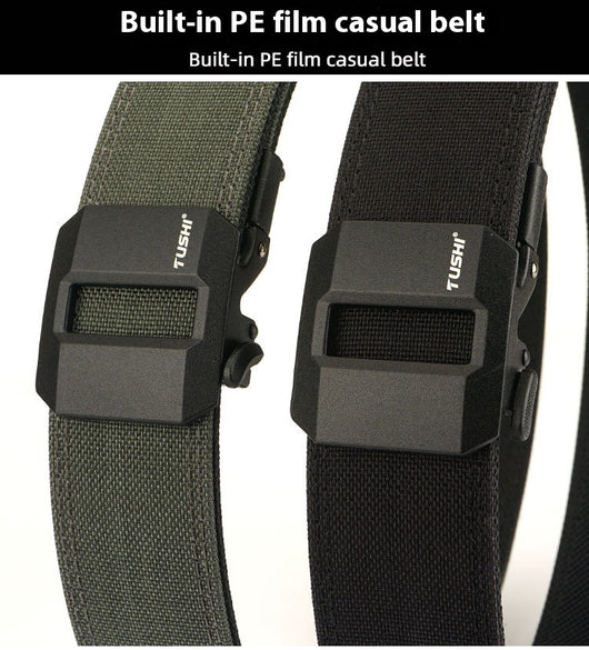 Cinturón Táctico de Entrenamiento con Hebilla Automática de Doble Capa - Image 10