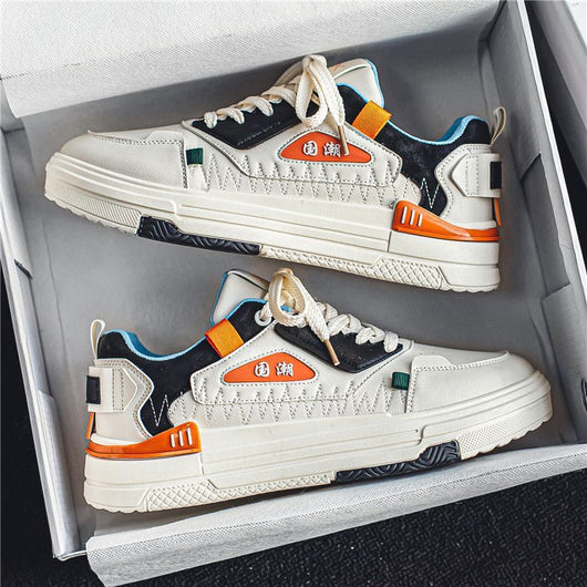 Tenis Blancos Deportivos Estilo Tendencia Nacional - Zapatillas Versátiles para Estudiantes - Image 2