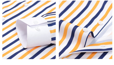 Camisa Ejecutiva de Manga Larga con Cuello Windsor, Stretch y Resistente a Arrugas - Image 22