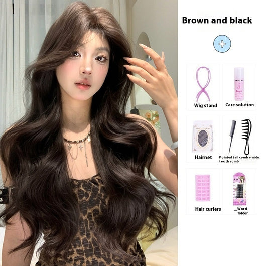 Peluca Larga Rizados Voluminosa para Uso Diario - Estilo Influencer - Image 7