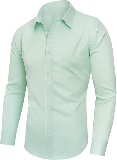 Camisa Elástica sin Planchado para Hombre - Image 19