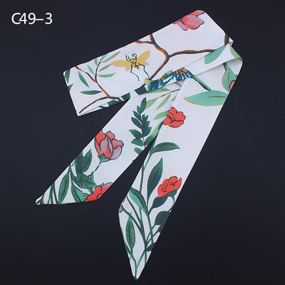 Pañuelo de Rayas Geométricas Elegante en Tela Twill - Image 13