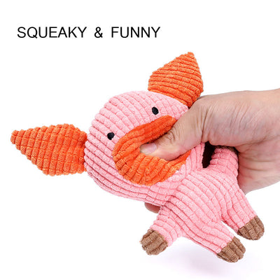Juguetes de Peluche con Forma de Animales para Perros - Resistentes y Chirriantes - Image 8