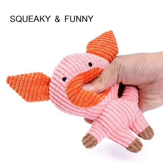 Juguetes de Peluche con Forma de Animales para Perros - Resistentes y Chirriantes - Image 8
