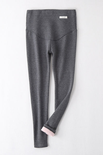 Leggings de Maternidad Silver Fox Terciopelo Premium - Cintura Gruesa y Elástica - Image 11