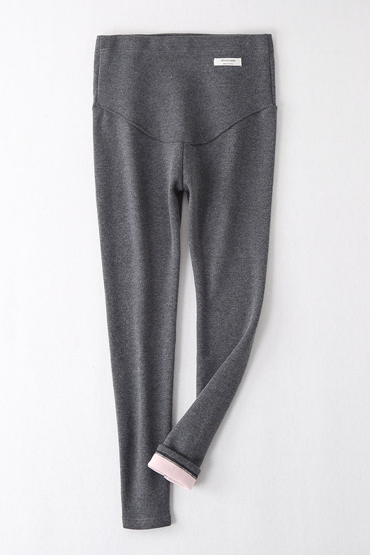 Leggings de Maternidad Silver Fox Terciopelo Premium - Cintura Gruesa y Elástica - Image 11