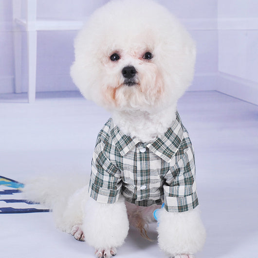 Camisa Ligera con Bolsillos Diagonales para Perros Pequeños - Image 10