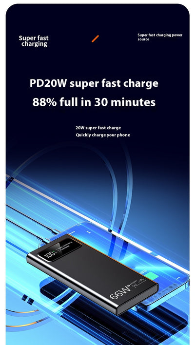Batería Portátil de Carga Ultrarrápida 20000 mAh 66W - Image 14