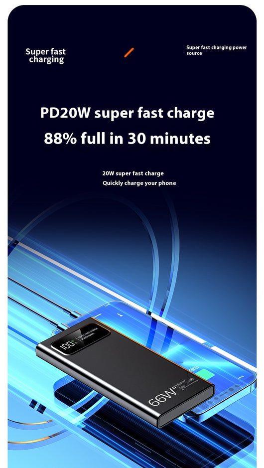 Batería Portátil de Carga Ultrarrápida 20000 mAh 66W - Image 14