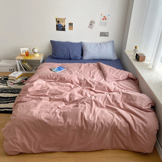 Juego de Cama 4 Piezas Algodón 100% Puro Diseño Minimalista Japonés - Image 31