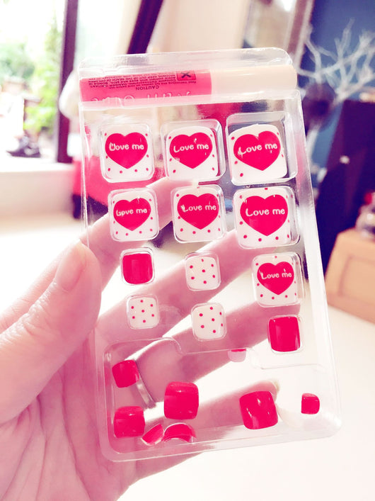 Uñas Acrílicas Artificiales Pro 24 Piezas Adhesivas - Image 27