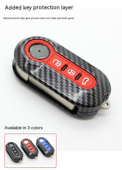 Funda de Fibra de Carbono para Llave Remota Fiat 500 - Protección Premium - Image 17
