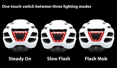 Casco de Bicicleta con Luz LED Integrada - Ventilación Todo Clima para Hombre y Mujer - Image 14