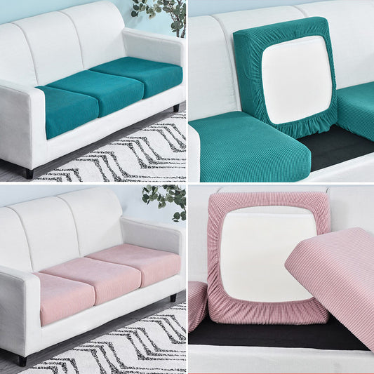 Funda Elástica Protectora para Sofá de Color Puro