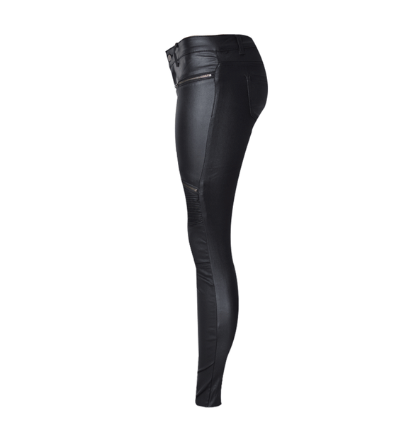 Pantalones de Cuero Premium